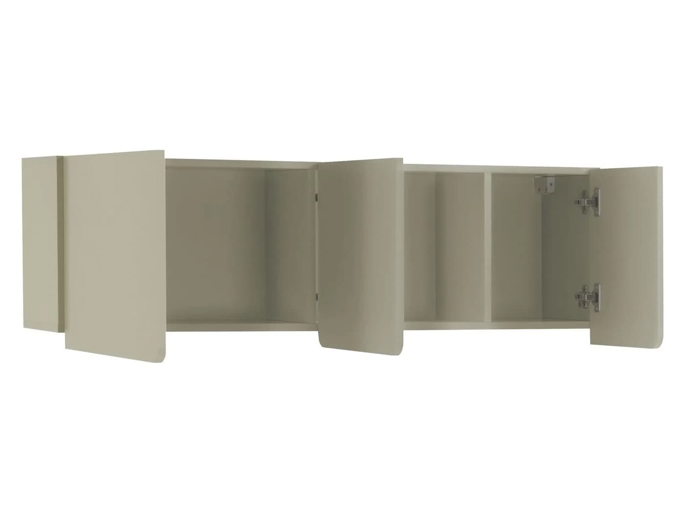 MIRJAN24 Hängeschrank Luca LC12 3 Türen Beige Wandregal