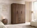 MIRJAN24 Kleiderschrank Calwi I 150x216x60 cm Bild 1