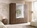 MIRJAN24 Kleiderschrank Sofia II mit Frontspiegel und Schubladen Bild 1
