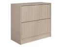MIRJAN24 Schuhschrank Tireno 2K Aluminiumgriffe Gold Bild 2