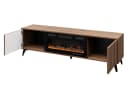 MIRJAN24 TV-Schrank Xylix mit Elektrischem Kamin und LED-Flamme Bild 4