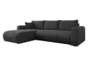 MIRJAN24 Ecksofa Eliwo Grau mit Schlaffunktion und Bettkasten Bild 1