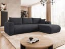 MIRJAN24 Ecksofa Eliwo Grau mit Schlaffunktion und Bettkasten Bild 3