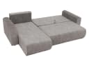 MIRJAN24 Ecksofa Eliwo Grau mit Schlaffunktion und Bettkasten Bild 4