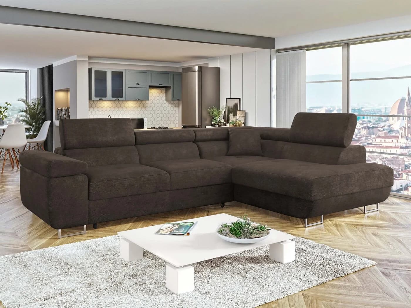MIRJAN24 Ecksofa Torezio mit Bettkasten und Schlaffunktion - Bild 2