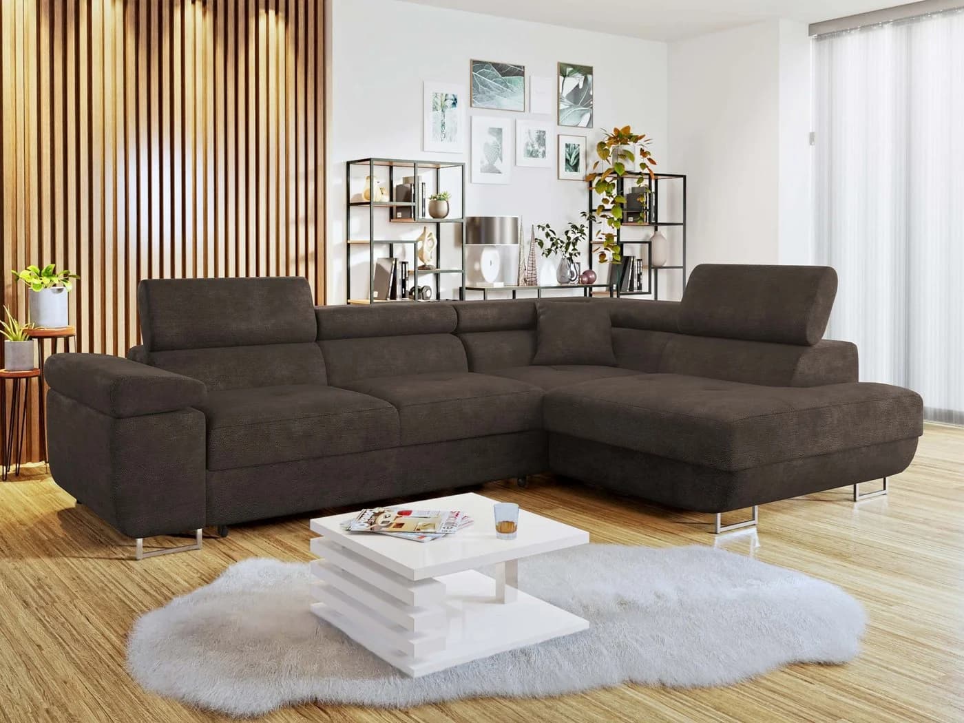 MIRJAN24 Ecksofa Torezio mit Bettkasten und Schlaffunktion - Bild 3