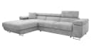 MIRJAN24 Ecksofa Torezio Mini Grau mit Bettkasten und Schlaffunktion Bild 1