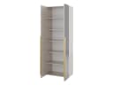 MIRJAN24 Kleiderschrank Kerkin 2D mit Spiegel und Goldgriffen Bild 3