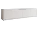 MIRJAN24 TV-Schrank Solid 4D Weiß Push to Open Bild 2
