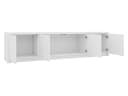 MIRJAN24 TV-Schrank Solid 4D Weiß Push to Open Bild 3