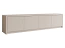 MIRJAN24 TV-Schrank Solid 4D Beige Push to Open Bild 2