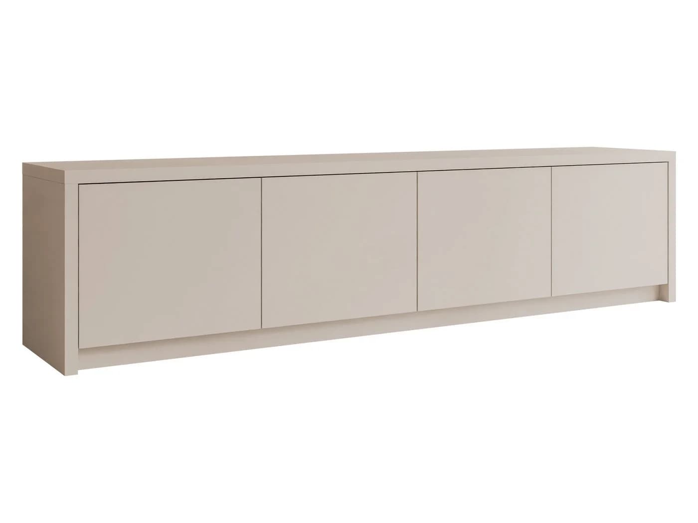 MIRJAN24 TV-Schrank Solid 4D Beige Push to Open - Bild 2