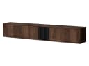 MIRJAN24 TV-Schrank Philippe 190 Modern Braun/Schwarz Push-to-Open Bild 2