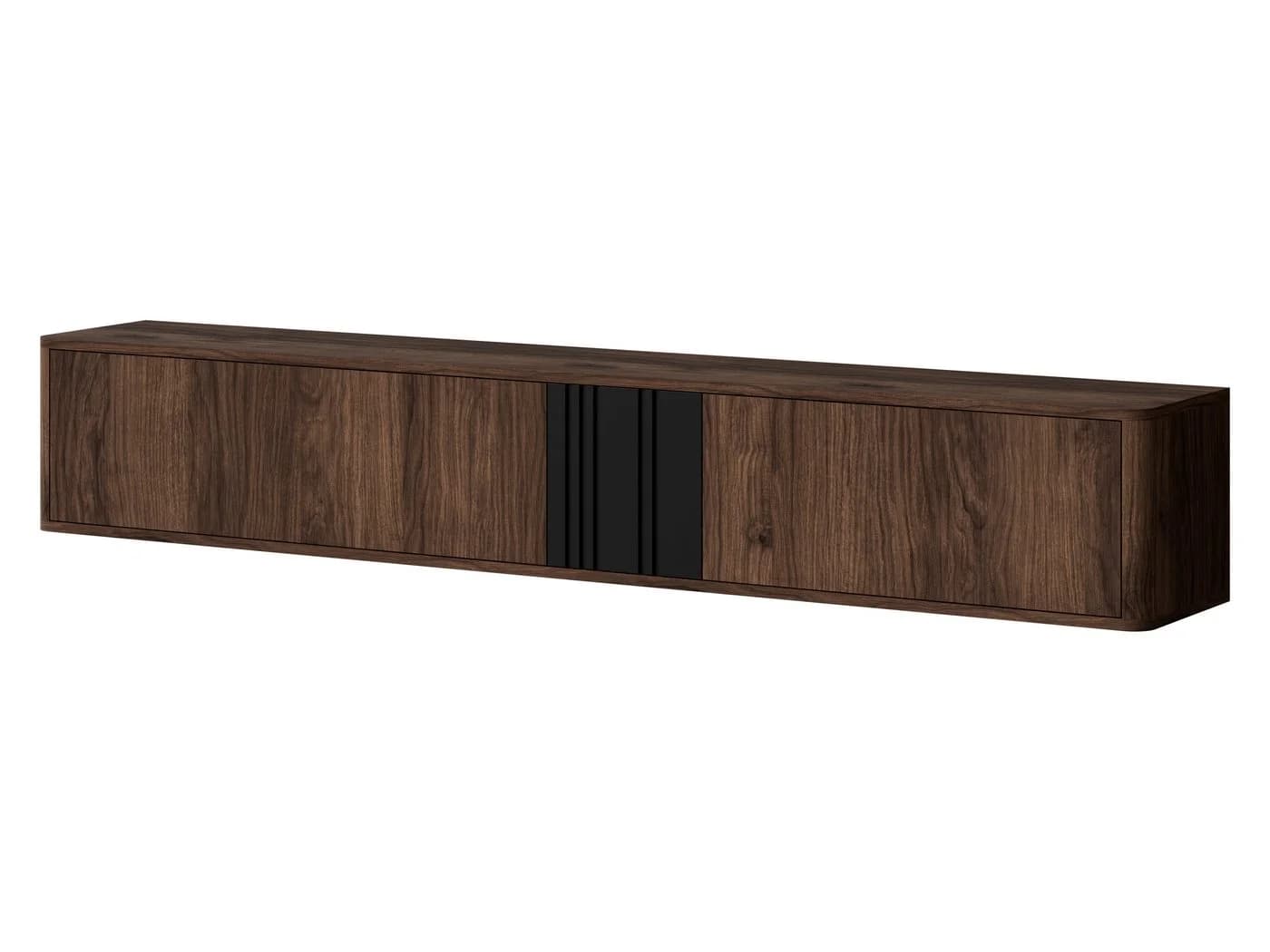 MIRJAN24 TV-Schrank Philippe 190 Modern Braun/Schwarz Push-to-Open - Bild 2