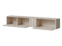 MIRJAN24 TV-Schrank Philippe 190 Modern Braun/Schwarz Push-to-Open Bild 3