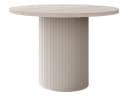 MIRJAN24 Esstisch Ovalio Ausziehbar Sandbeige Bild 2
