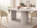 MIRJAN24 Esstisch Ovalio Ausziehbar Sandbeige Bild 3