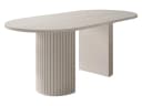 MIRJAN24 Wotkon Tisch Sandbeige/Travertin Bild 2