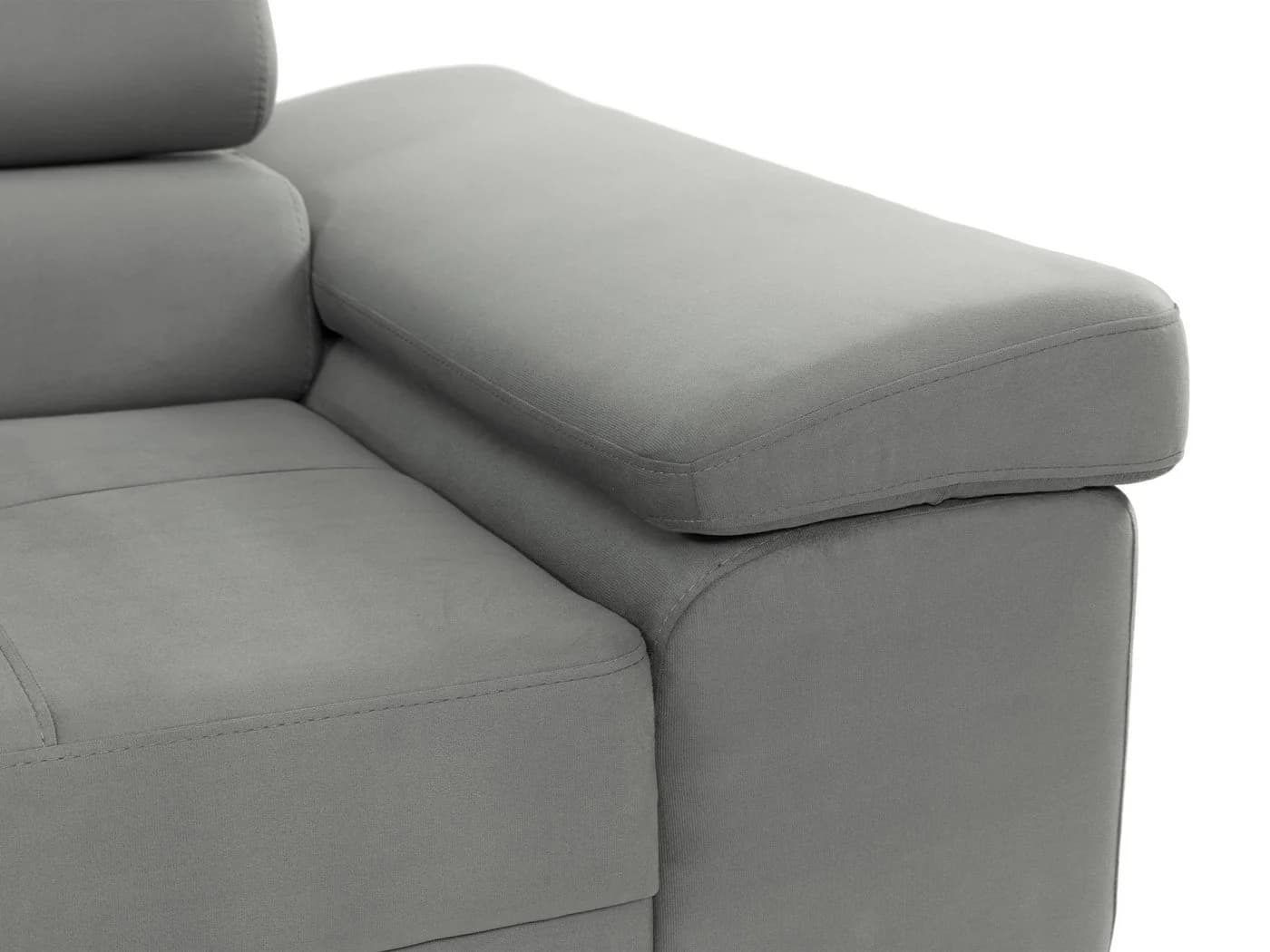 MIRJAN24 Sofa Torezio 3 Cord Braun Einstellbare Kopfstützen - Bild 3
