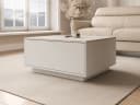 MIRJAN24 Couchtisch Bavro mit Klappe Sandbeige Bild 1