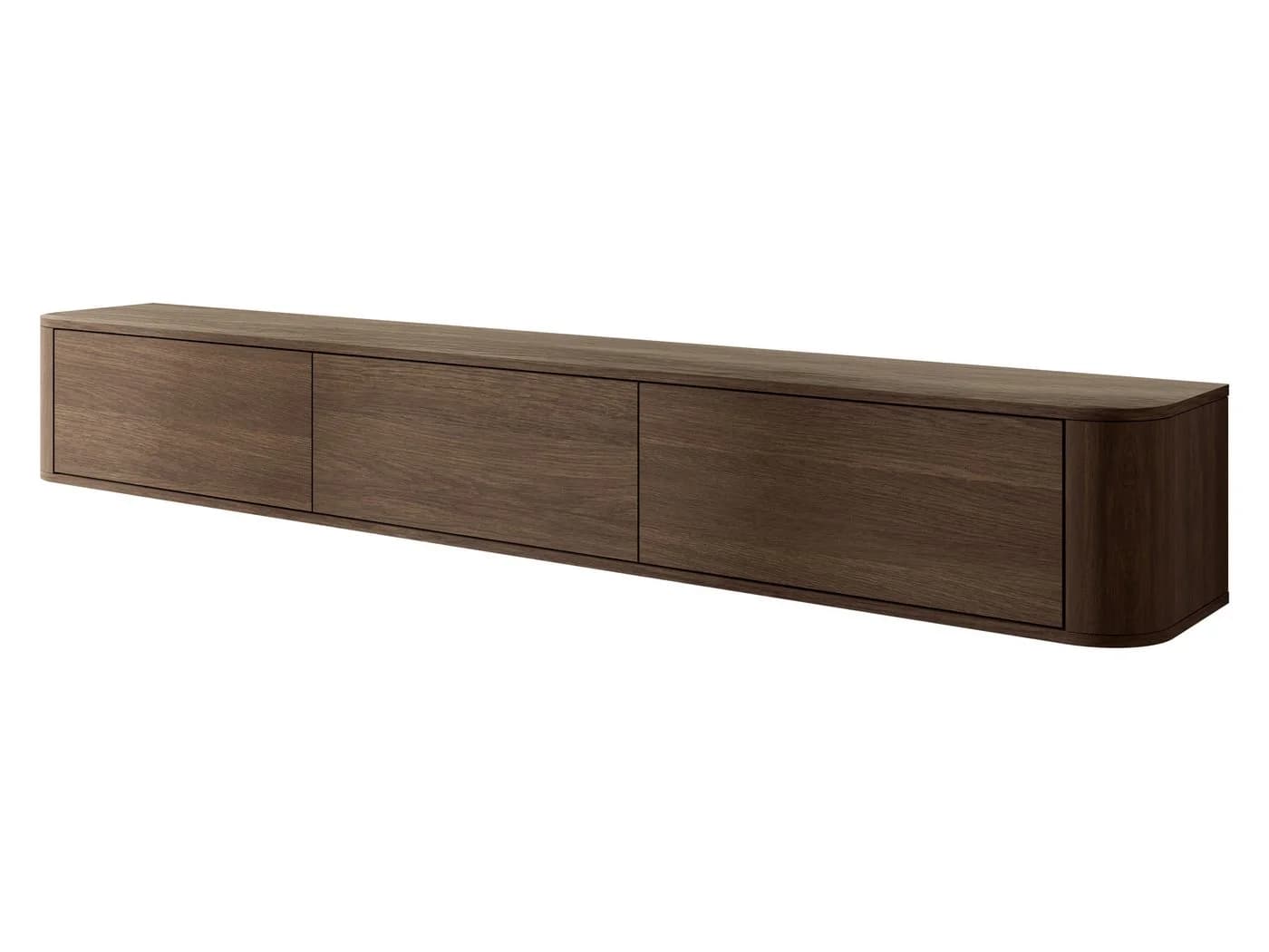 MIRJAN24 TV-Schrank Hange 200 cm Braun Laminat Push-to-Open - Bild 2