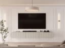 MIRJAN24 TV-Schrank Takir Beige mit Gasdruckfeder Bild 1