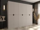 MIRJAN24 Kleiderschrank Espresso 240 mit 12 Türen Bild 1