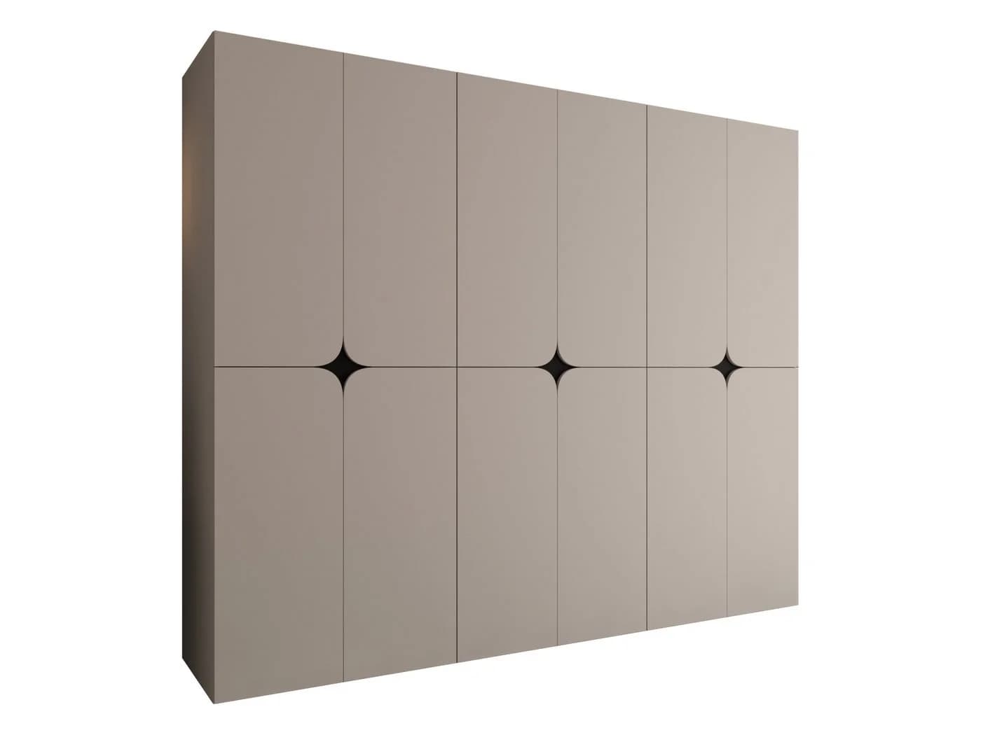 MIRJAN24 Kleiderschrank Espresso 240 mit 12 Türen - Bild 2