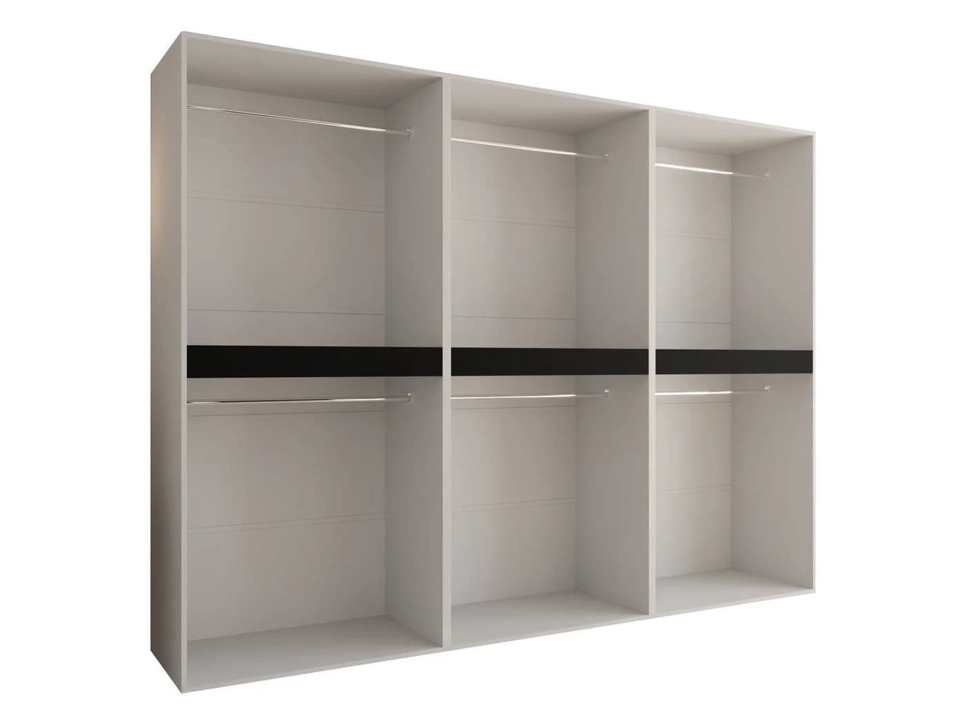 MIRJAN24 Kleiderschrank Espresso 240 mit 12 Türen - Bild 4
