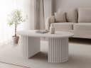 MIRJAN24 Couchtisch Wotkon Beige Laminat Bild 1