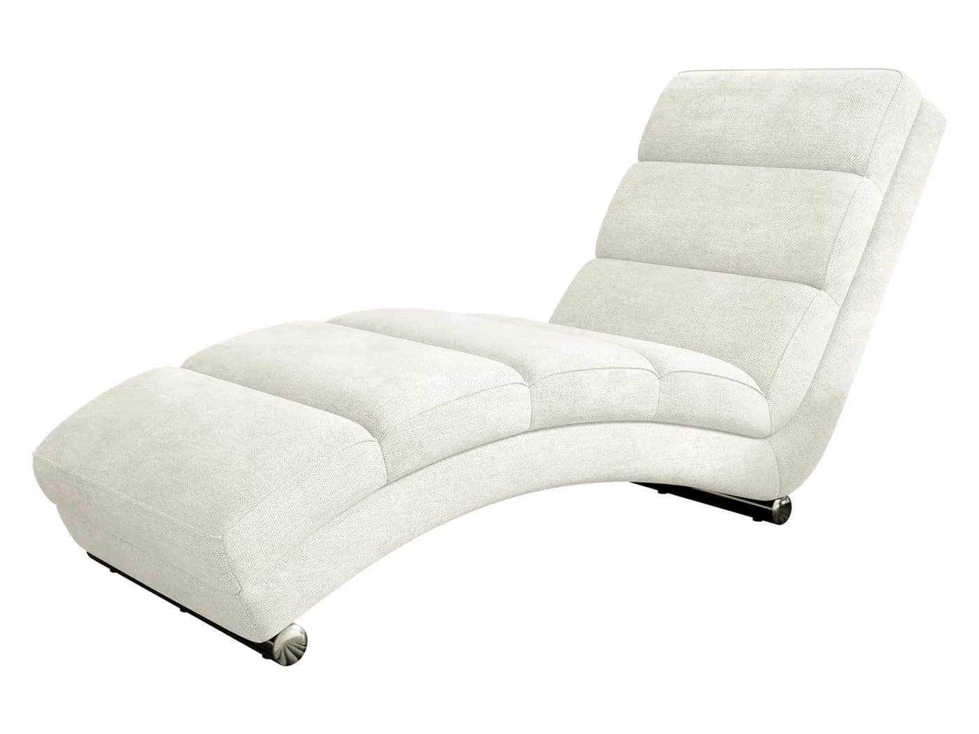 MIRJAN24 Sessel Holiday Beige Microfaser mit verchromten Füßen - Bild 2