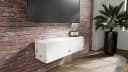 Platan Room Lowboard Weiß Hochglanz Modern Bild 5