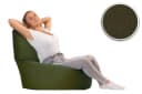 sunnypillow Gaming Sitzsack XXL Dunkelgrün mit Styropor-Füllung Bild 1