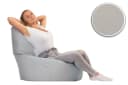 sunnypillow Sitzsack Gaming XXL Grau mit EPS Perlenfüllung Bild 1