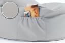 sunnypillow Sitzsack Gaming XXL Grau mit EPS Perlenfüllung Bild 3