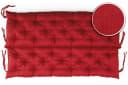 sunnypillow Bankauflage Rot Polyester Befestigungsbänder Innen Außen Bild 5
