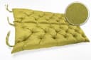 sunnypillow Bankauflage grün mit Befestigungsbändern Bild 4