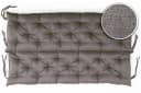 sunnypillow Bankauflage Grau Polyester Befestigungsbänder Innen Außen Bild 5