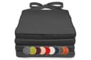 sunnypillow Stuhlkissen 4er Set Anthrazit Modern Bild 2