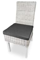 sunnypillow Stuhlkissen 4er Set Anthrazit Modern Bild 3