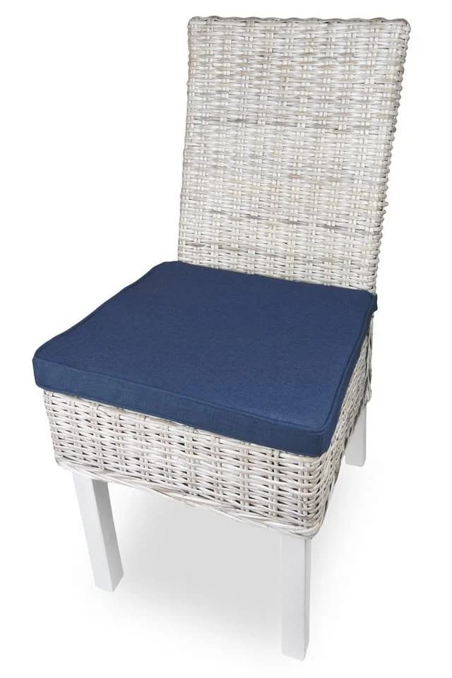 sunnypillow Stuhlkissen 4er Set Blau Modern - Bild 3
