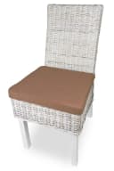 sunnypillow Stuhlkissen 4er Set Braun Modern Bild 3