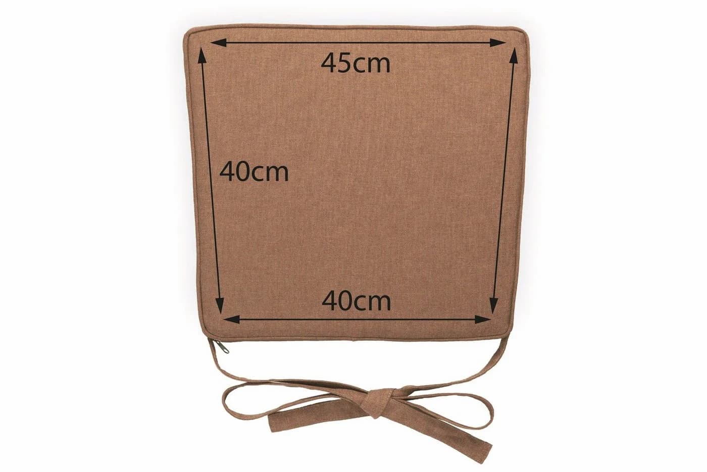 sunnypillow Stuhlkissen 4er Set Braun Modern - Bild 4