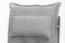 sunnypillow Hochlehnerauflage Gartenstuhlauflage Grau Silber UV-beständig Bild 5