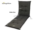 sunnypillow Liegenauflage Anthrazit UV-beständig Gartenliege Bild 3