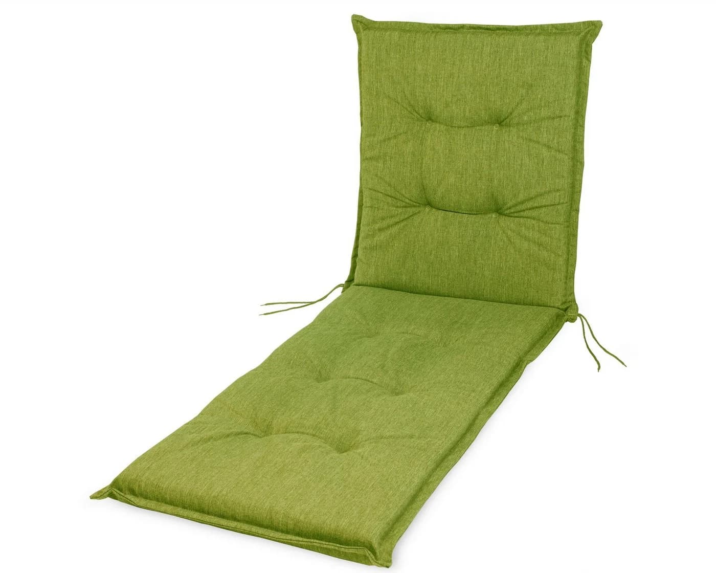 sunnypillow Liegenauflage Grün Modern Gartenliege Polster