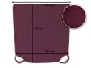 sunnypillow Stuhlkissen 4er Set Violett Modern Bild 4