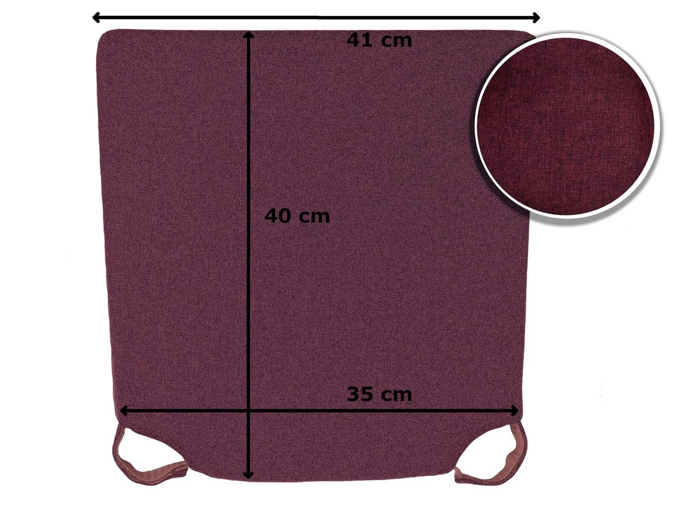 sunnypillow Stuhlkissen 4er Set Violett Modern - Bild 4