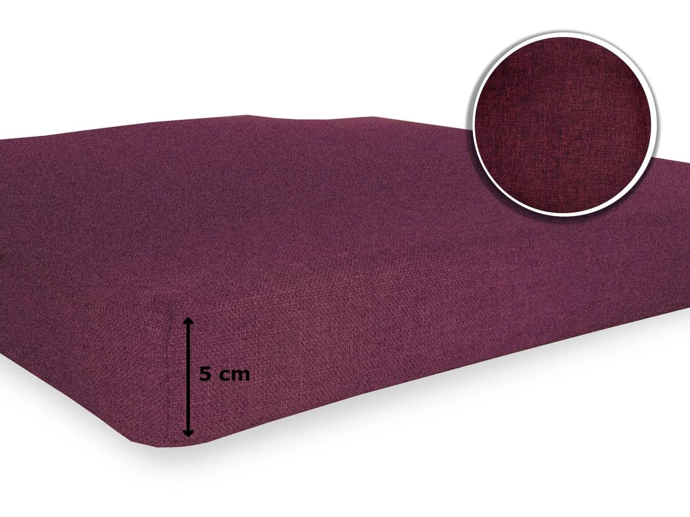 sunnypillow Stuhlkissen 4er Set Violett Modern - Bild 5