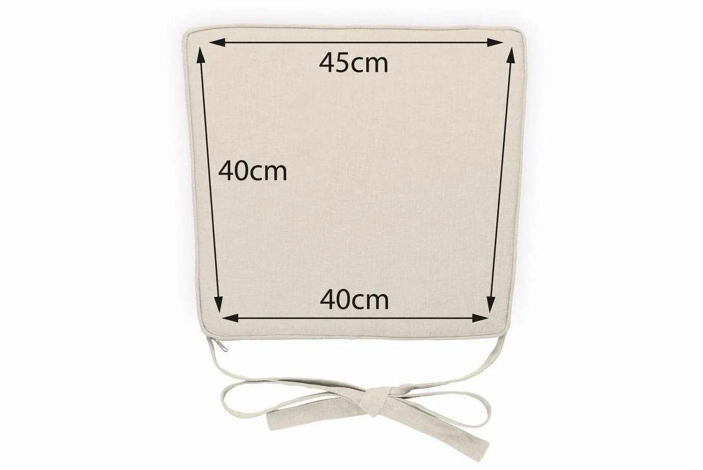 Sunnypillow Stuhlkissen 4er Set Beige Zylindrisch - Bild 4